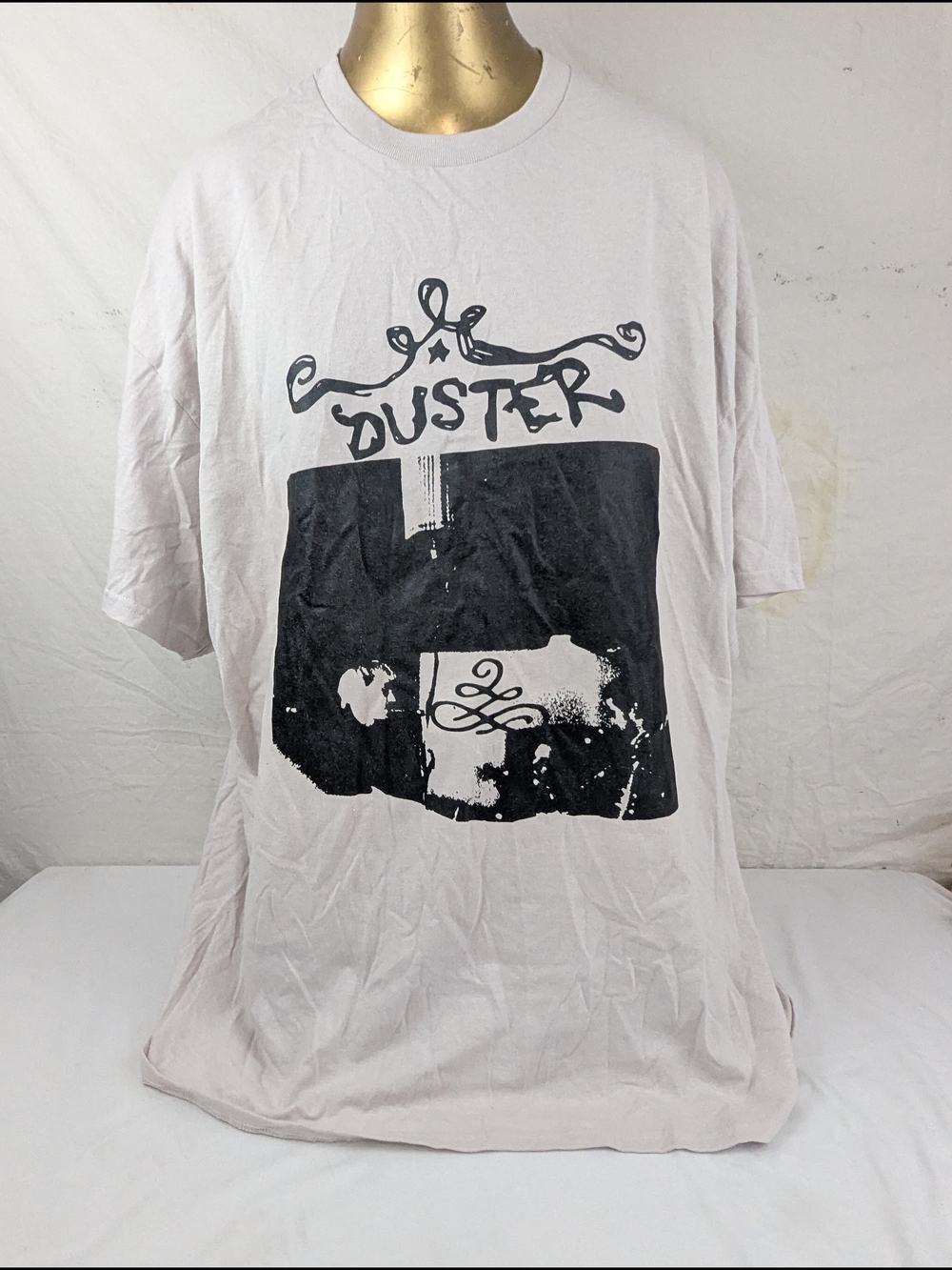 Duster Band Tee White/Black 2XL